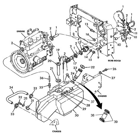 drain fuel on a new holland skid steer|skidsteer fuel tank drain diagram.